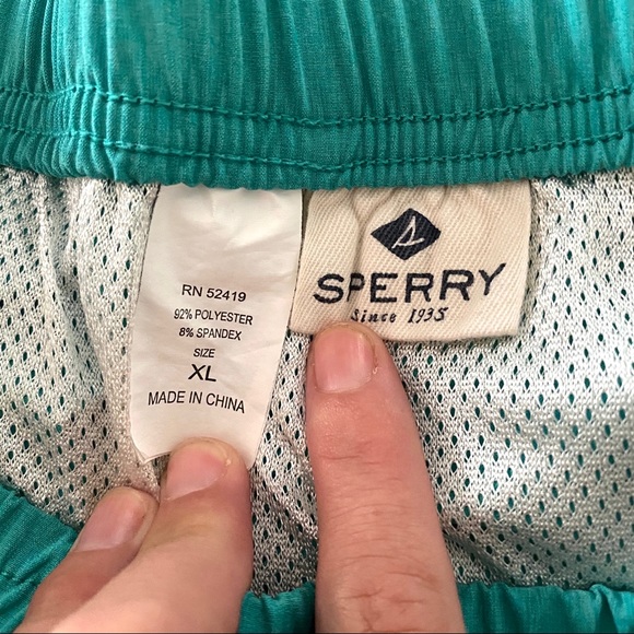 SOLD! 💚Sperry Volley Swim Shorts - Picture 6 of 7